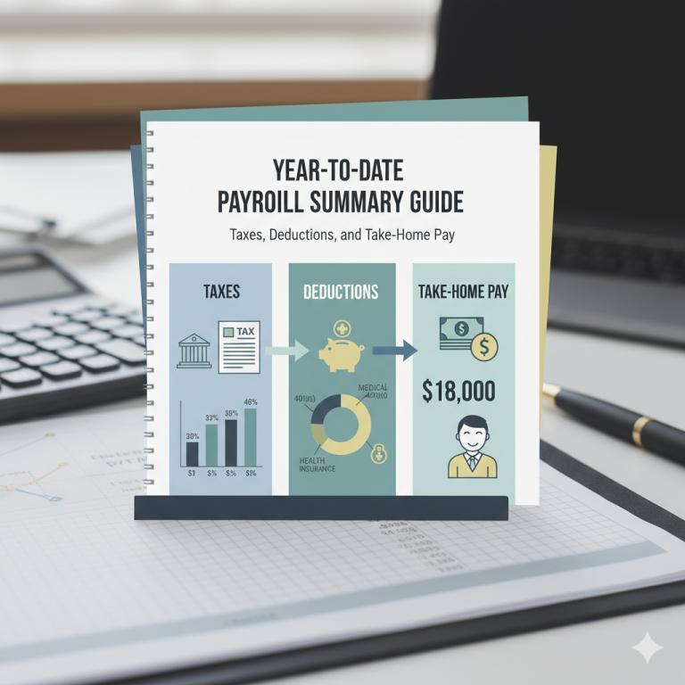 Year-To-Date Payroll Summary Guide Taxes, Deductions, and Take-Home Pay