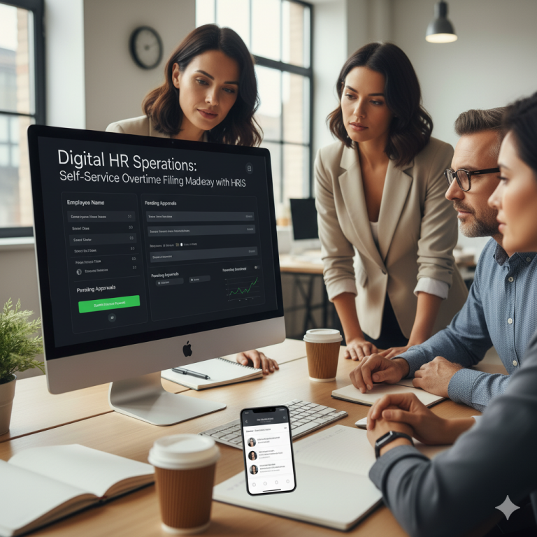 Digital HR Solutions: Self-Service Overtime Filing Made Easy with HRIS