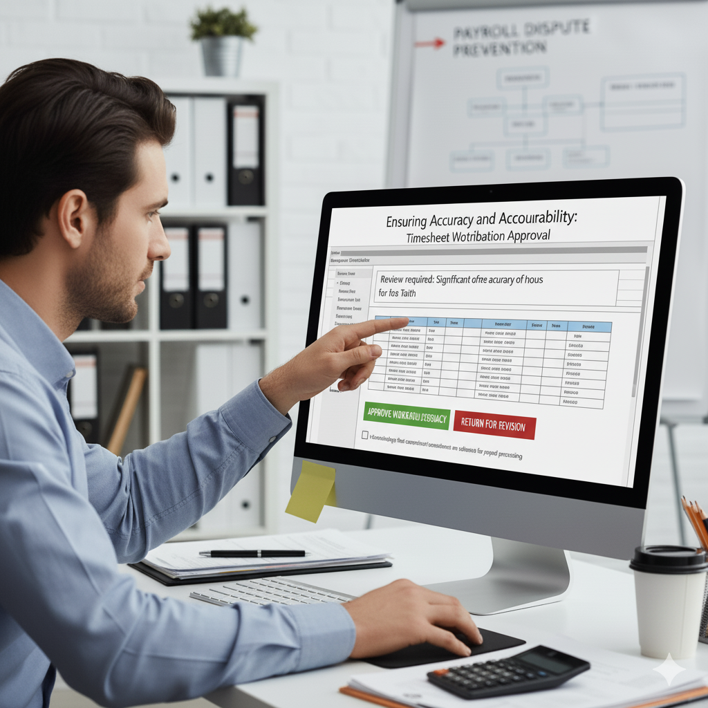 Ensuring Accuracy and Accountability: Timesheet Workhour Distribution Approval in HRIS