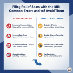 Filing Relief Sales with the BIR: Common Errors and How to Avoid Them