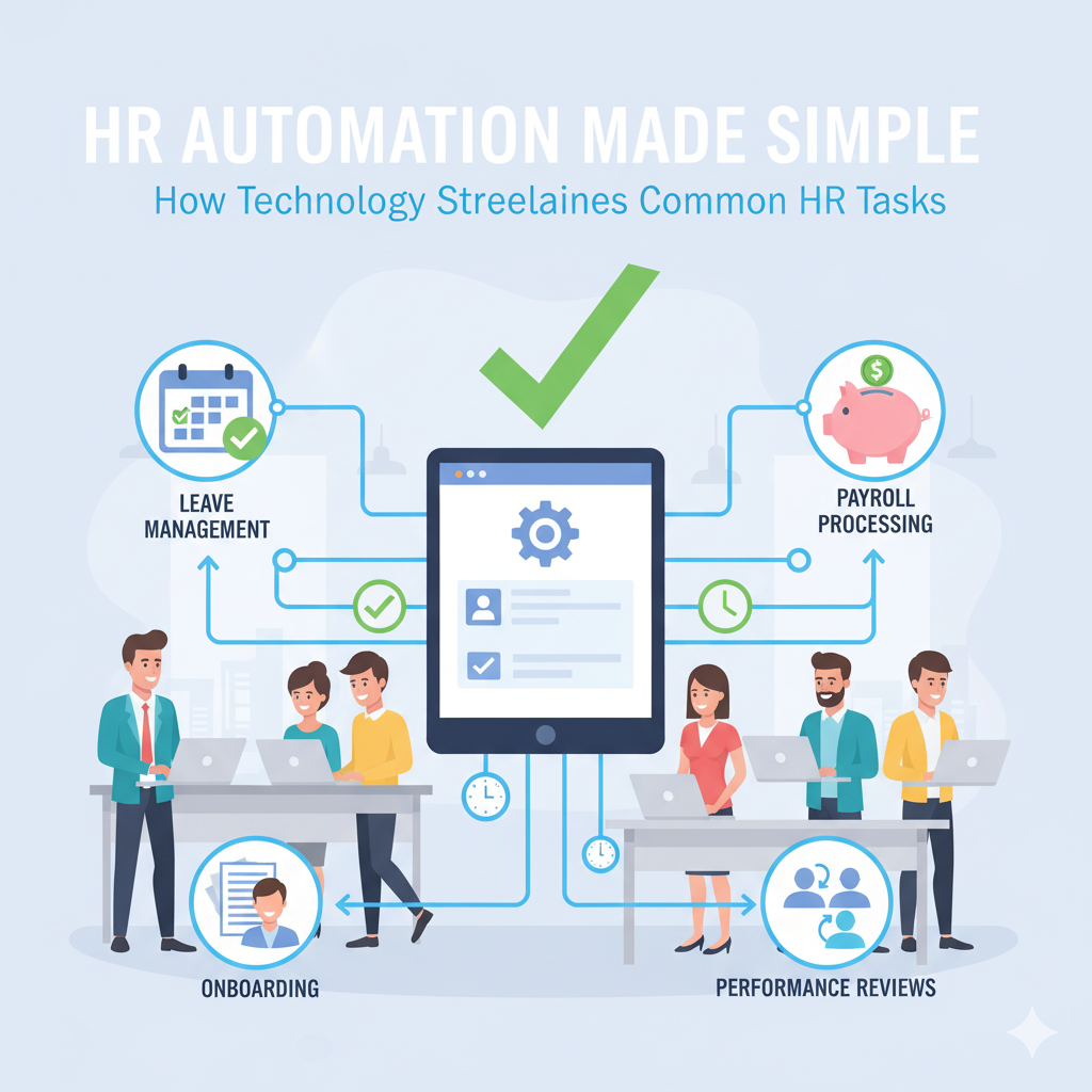 HR Automation Made Simple: How Technology Streamlines Common HR Tasks