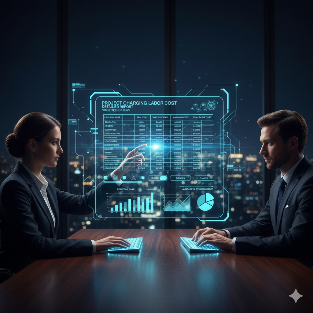 How HRIS Simplifies Project Charging Labor Cost Detailed Reporting