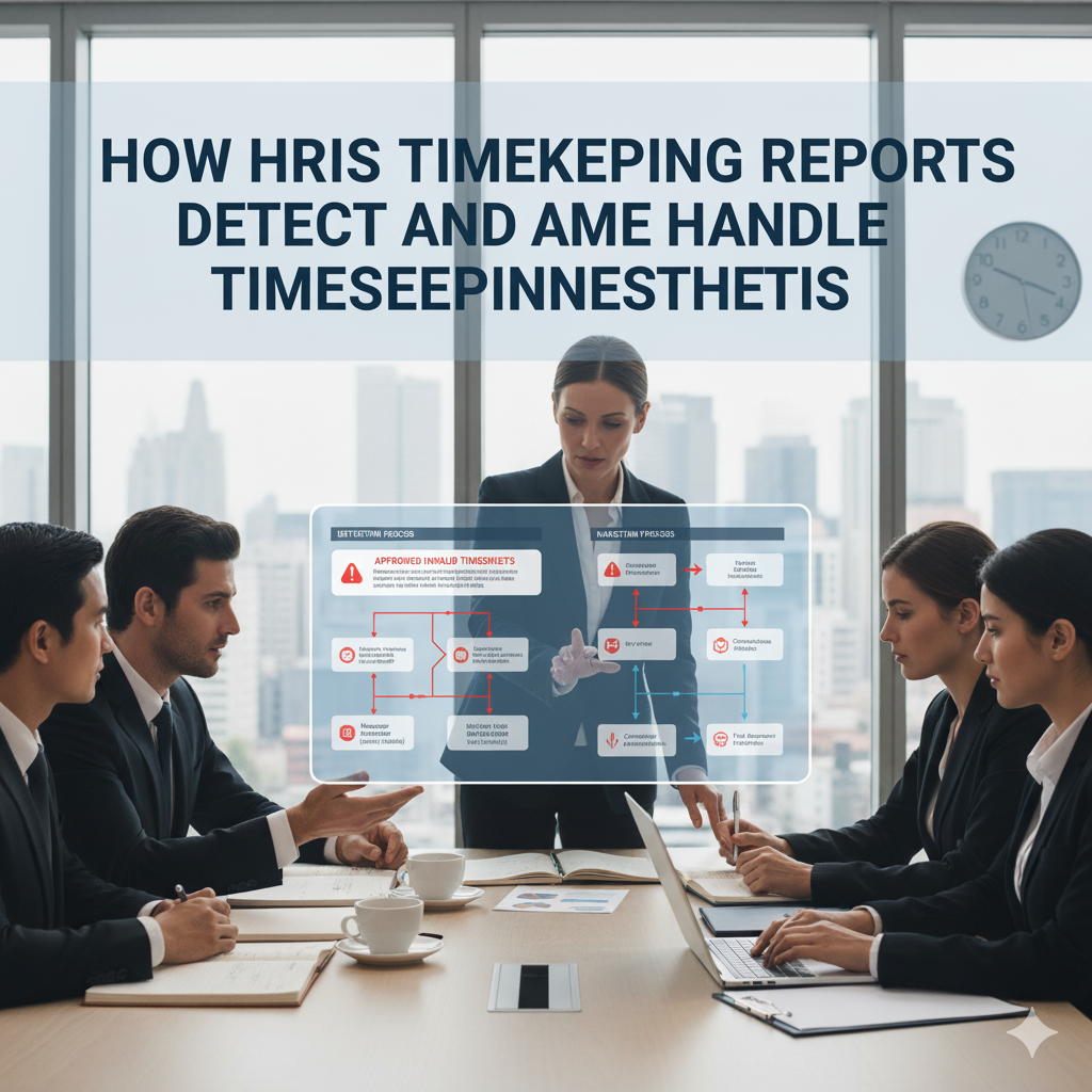 How HRIS Timekeeping Reports Detect and Handle Approved Invalid Timesheets