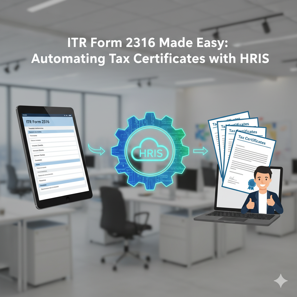 ITR Form 2316 Made Easy: Automating Tax Certificates with HRIS