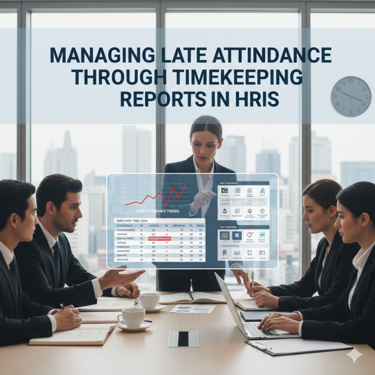 Managing Late Attendance Through Timekeeping Reports in HRIS