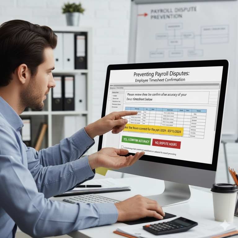 Preventing Payroll Disputes with Employee Timesheet Confirmation in HRIS
