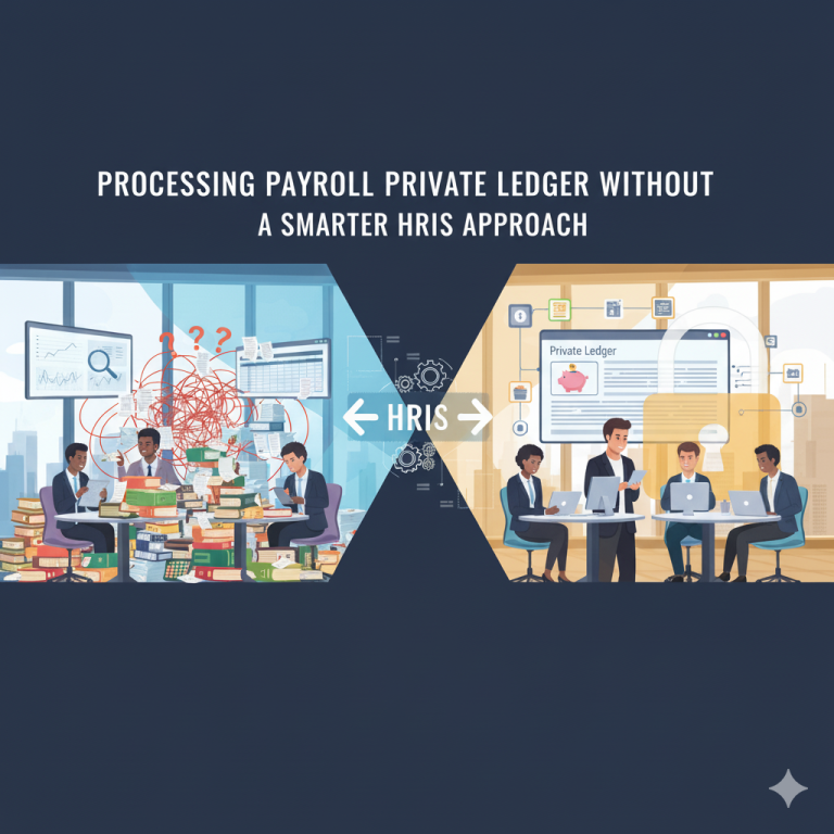 Processing Payroll Private Ledger Without Timesheet: A Smarter HRIS Approach