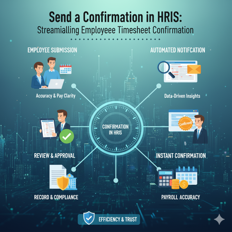 Send a Confirmation in HRIS: Streamlining Employee Timesheet Confirmation