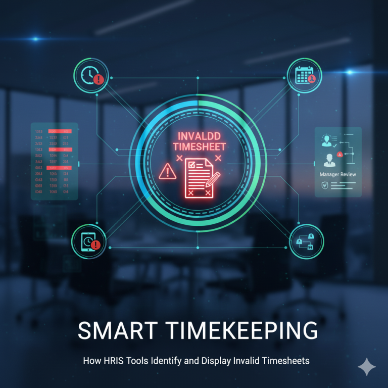 Smart Timekeeping: How HRIS Tools Identify and Display Invalid Timesheets