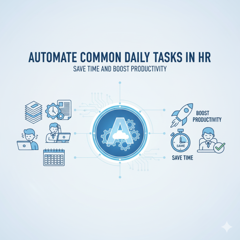 Automate Common Daily Tasks in HR to Save Time and Boost Productivity