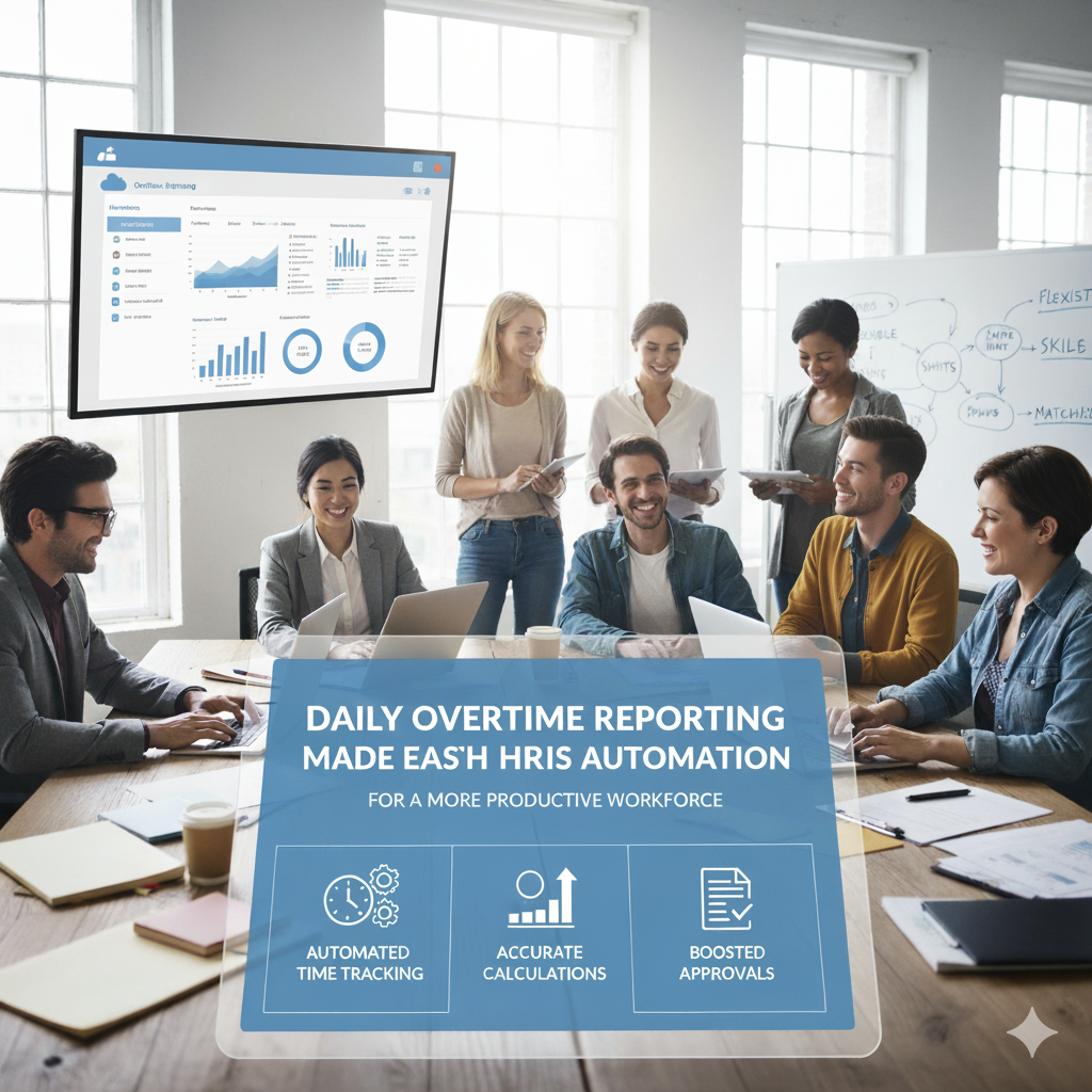 Daily Overtime Reporting Made Easy with HRIS Automation