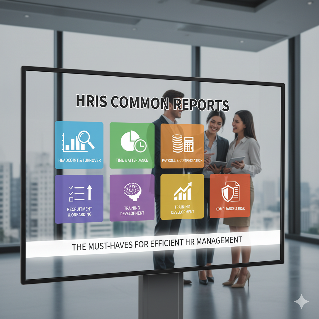 HRIS Common Reports: The Must-Haves for Efficient HR Management