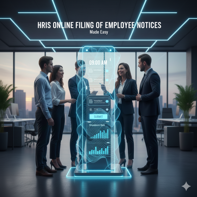 HRIS Online Filing of Employee Notices Made Easy