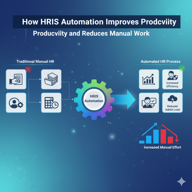 How HRIS Automation Improves Productivity and Reduces Manual Work