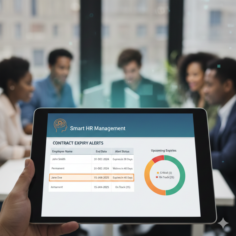 Smart HR Management: HRIS Employee Contract Expiry Alerts