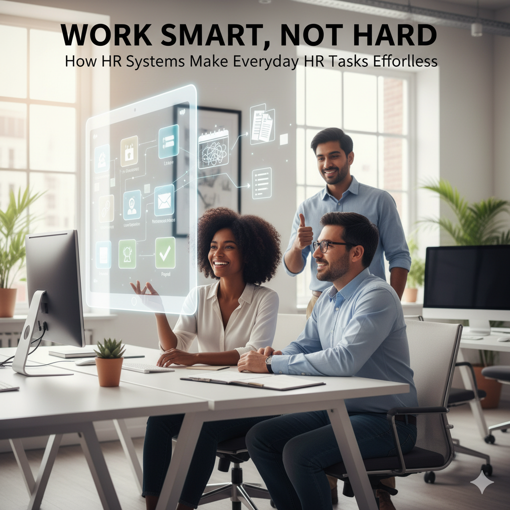 Work Smart, Not Hard: How HR Systems Make Everyday HR Tasks Effortless