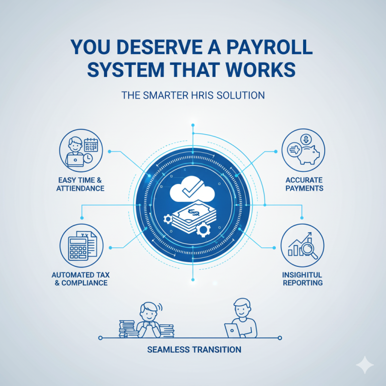 You Deserve a Payroll System That Works: The Smarter HRIS Solution