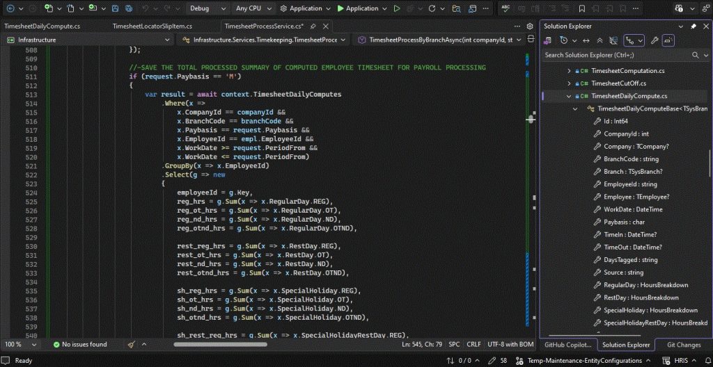 HRIS Modernization Journey: Migrating to EF Core and Clean Architecture