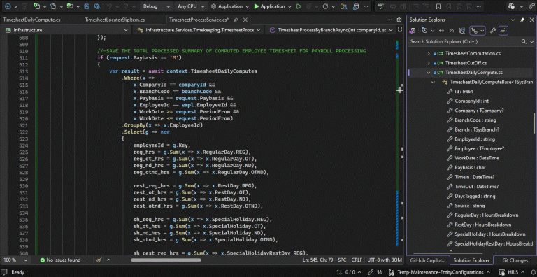 HRIS Modernization Journey: Migrating to EF Core and Clean Architecture